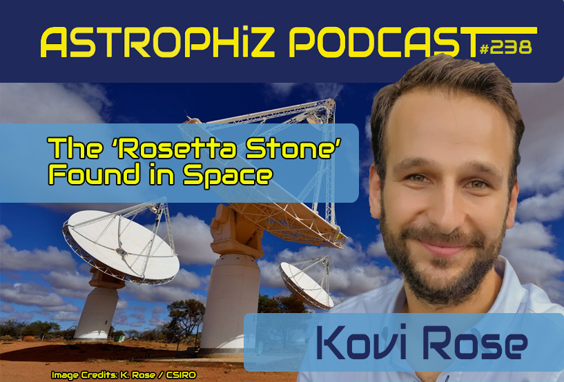 Astrophiz episode 238 artwork featuring Kovi Rose
