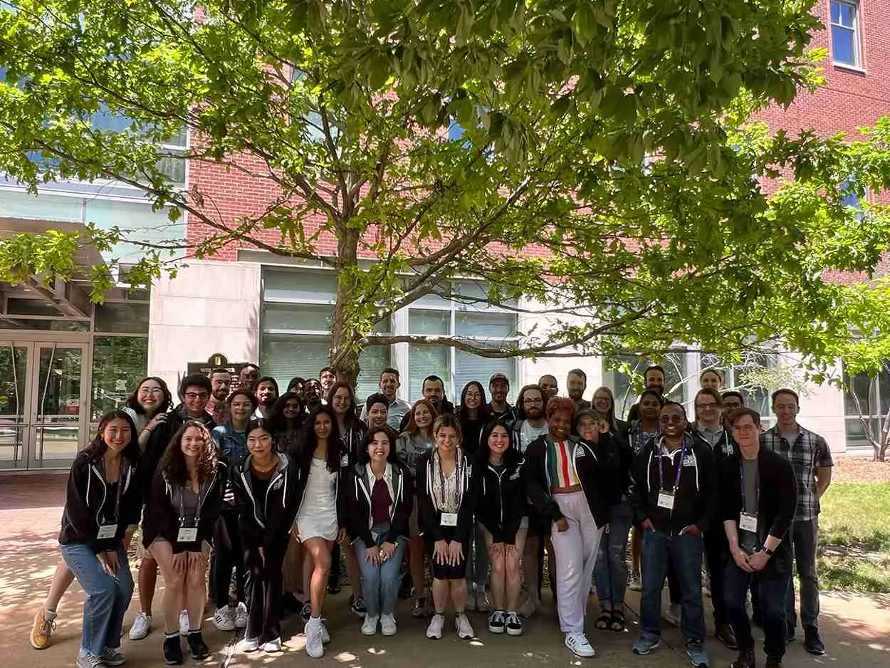 Data Science Fellowship Program group photo at UIUC